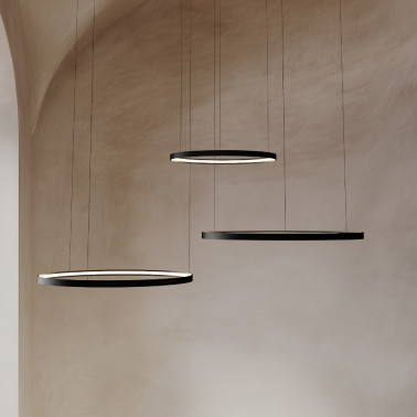 ACB LOOP 1200 Colgante Negro 2700K-3000K