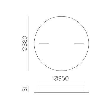 ACB LOOP Florón Negro 2L Ø380