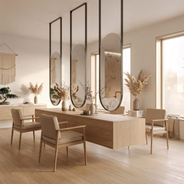 ACB DOUBLE Espejo Negro de Doble Cara