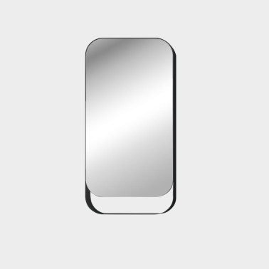 ACB VERONA Espejo Armario Negro Mate