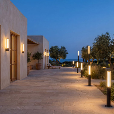 LEDSC4 ERA WALL Aplique Gris Oscuro IP65 2700K