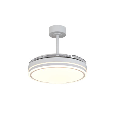 MANTRA LUNA Ø42 Ventilador Plafón Blanco