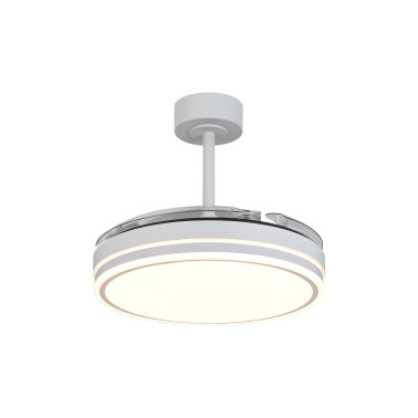 MANTRA LUNA Ø49 Ventilador Plafón Blanco