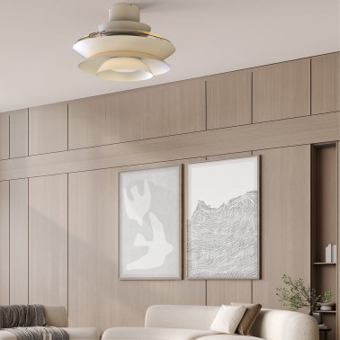 MANTRA ACONCAGUA Ventilador Plafón Blanco