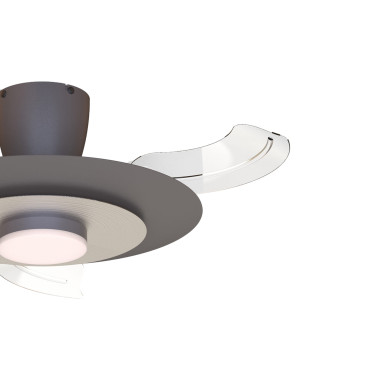 MANTRA KYOTO Ventilador Plafón Café-Níquel