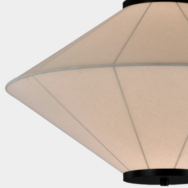 ACB TOTEM H1 LED Ø790 Colgante Empotrable Negro