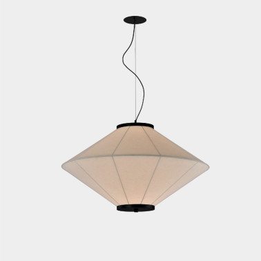 ACB TOTEM H1 LED Ø790 Colgante Empotrable Negro