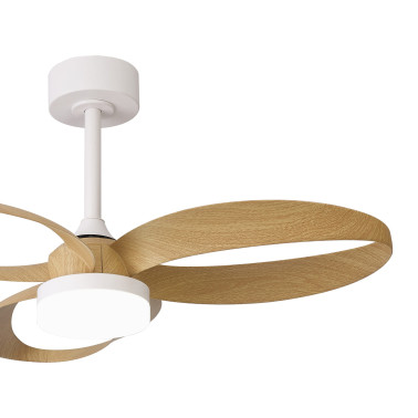 MANTRA INFINITY FAN Ø92 Ventilador Blanco-Madera