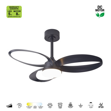 MANTRA INFINITY FAN Ø92 Ventilador Negro