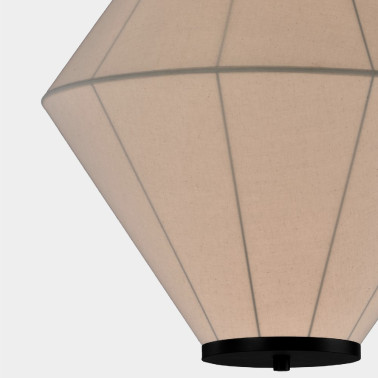 ACB TOTEM H2 LED Ø580 Colgante Empotrable Negro