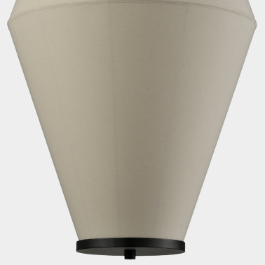 ACB TOTEM H3 LED Ø440 Colgante Empotrable Negro