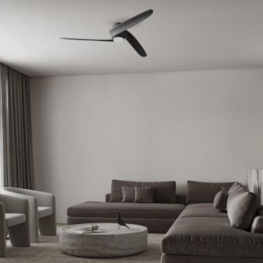 MANTRA GROENLAND Ø122 Ventilador Negro