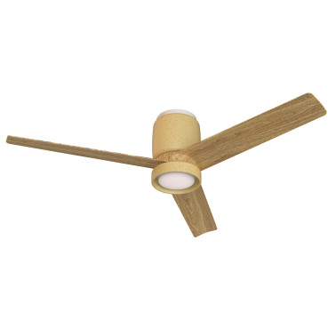 MANTRA CERÁMICA Ventilador Beige-Madera