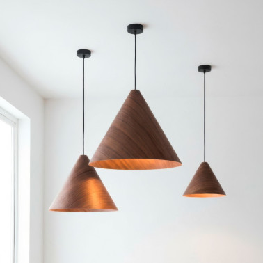 ACB AURA Pantalla Ø450 Roble