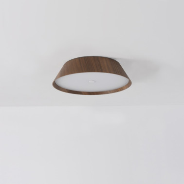 ACB CORA LED Ø335 Plafón Nogal