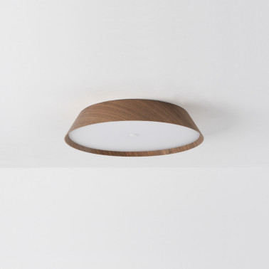 ACB CORA LED Ø425 Plafón Nogal