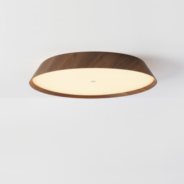 ACB CORA LED Ø610 Plafón Nogal