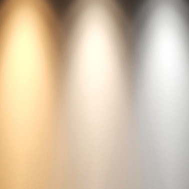 Se puede fijar una temperatura de color de la luz 2700K, 3000K o 4000K en el momento de la instalación