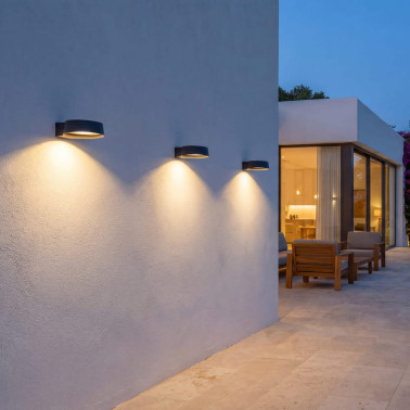 LEDSC4 SON Aplique Gris Oscuro 13W 2700K