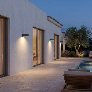 LEDSC4 SON Aplique Gris Oscuro 13W 2700K