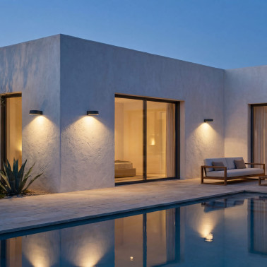 LEDSC4 SON Aplique Gris Oscuro 13W 2700K