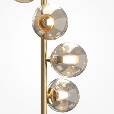 MAYTONI DALLAS Lámpara de Pie Oro-Coñac