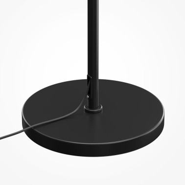 MAYTONI DALLAS Lámpara de Pie Negro-Smoky