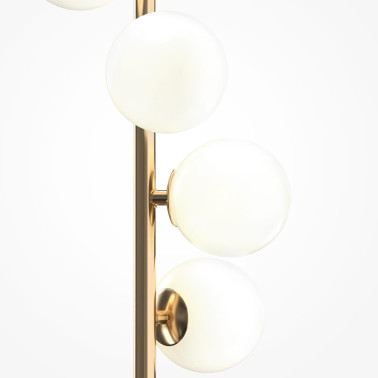 MAYTONI DALLAS Lámpara de Pie Oro-Blanco