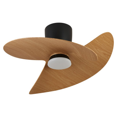 MANTRA ONA Ventilador Negro-Madera