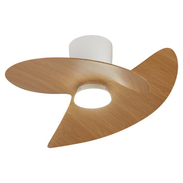 MANTRA ONA Ventilador Blanco-Madera