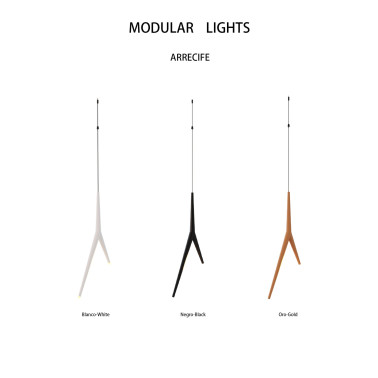 MANTRA ARRECIFE Led Cable Sin Base Oro