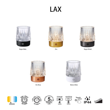 MANTRA LAX Sobremesa Portátil Blanco