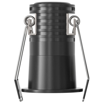 MANTRA CANE Empotrable Negro 3W 3000K