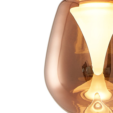 MANTRA ANDROMEDA Ø120 Tulipa Cristal Cobre