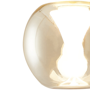 MANTRA ANDROMEDA Ø13 Tulipa Cristal Coñac