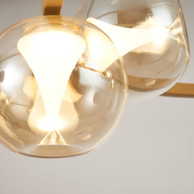 MANTRA ANDROMEDA Led Colgante Cristal 10L