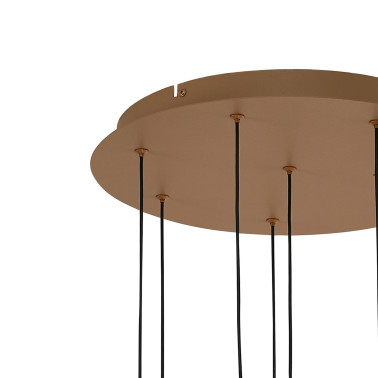 MANTRA ANDROMEDA Led Colgante Cristal 8L