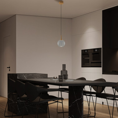 MANTRA ANDROMEDA Led Colgante Cristal Transparente