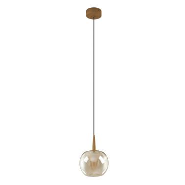 MANTRA ANDROMEDA Led Colgante Cristal Coñac
