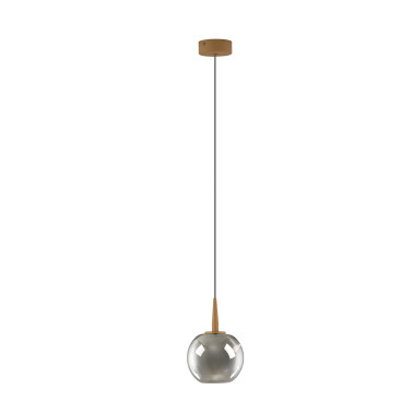 MANTRA ANDROMEDA Led Colgante Cristal Cromo