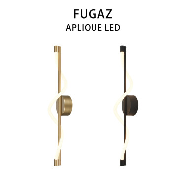 MANTRA FUGAZ Aplique LED Oro