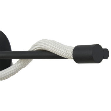 MANTRA FUGAZ Aplique LED Negro