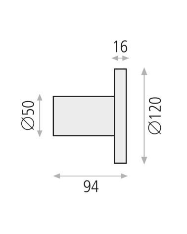 ACB CORVUS Aplique Blanco