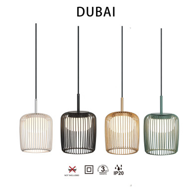 MANTRA DUBAI Colgante Negro