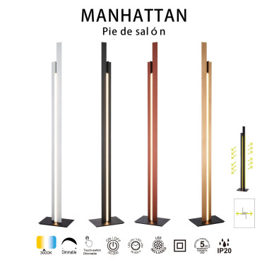MANTRA MANHATTAN 2000 Led Pie Blanco