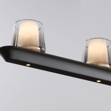 MANTRA ALABASTRO 1020 Colgante Ceniza 55W