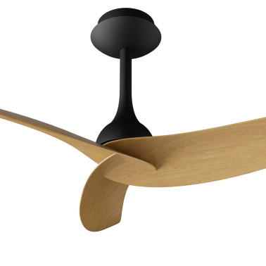 MANTRA IPANEMA III Ventilador Negro-Madera 3 Palas