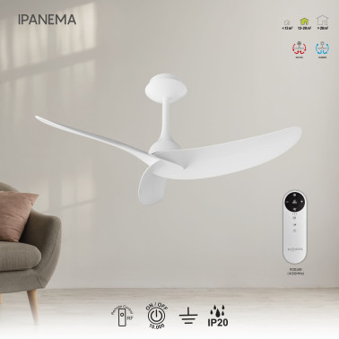 MANTRA IPANEMA III Ventilador Blanco 3 Palas