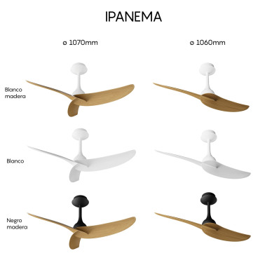 MANTRA IPANEMA II Ventilador Blanco 2 Palas