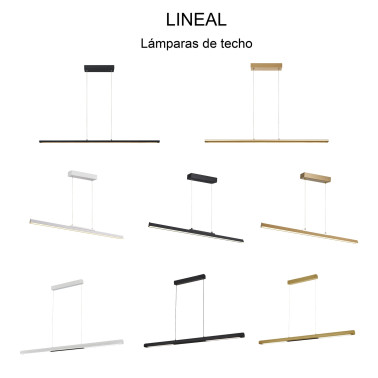 MANTRA LINEAL 1515 Colgante Blanco 54W